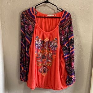 Soft Surroundings Plus Sized colorful top